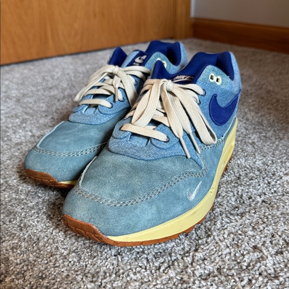 Men’s Nike Air Max 1 Premium ‘Dirty Denim’ - Picture 4 of 8